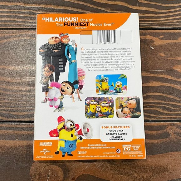 5/$20 Despicable Me 2 DVD Pre-Owned - Picture 2 of 6